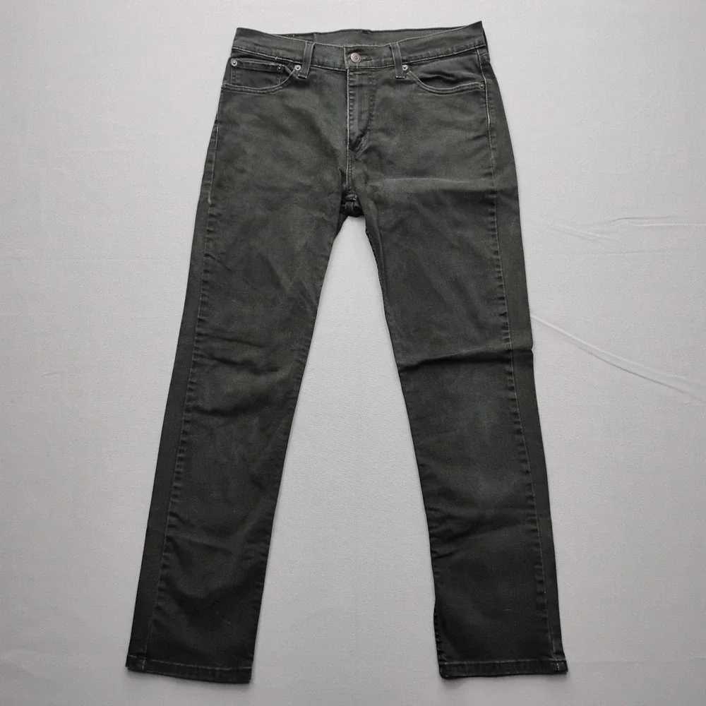 Levis 511 Slim Fit Mens Black Denim Jeans W32 L32 04511-2694